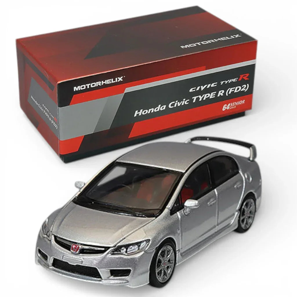 Motorhelix 1:64 Honda Civic Type R Idemitsu Livery Diecast Model Car | 4 Color Variations | Collector Edition