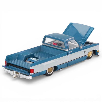 Kaido House x Mini GT Chevrolet Silverado Dually Vintage Spec V1 Diecast Truck – 1:64 Scale (KHMG192)