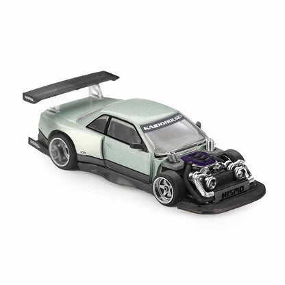 Kaido House x MINI GT Nissan Silvia S13-R Kaido Works V1 #232 1:64 Die-Cast Model Car