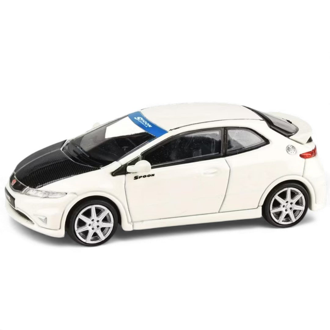 PARA64 Honda Civic Type R FN2 2007 White LHD 1:64 Scale Diecast Model Car