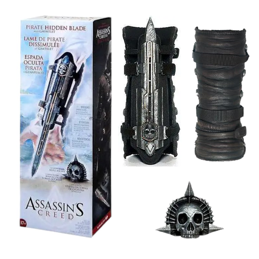 Assassin's Creed IV: Black Flag Hidden Blade and Gauntlet Set! Role-Play Accessory Age 17+