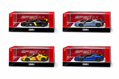 DMH 1:64 Ferrari SF90 XX Spider Diecast Model Car – 4 Variants