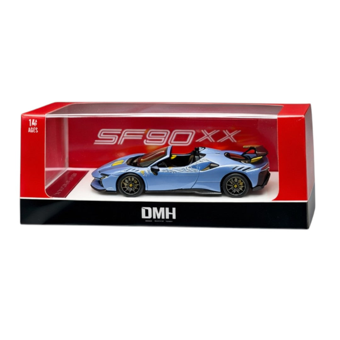 DMH 1:64 Ferrari SF90 XX Spider Diecast Model Car – 4 Variants