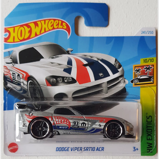 Hot Wheels Dodge Viper SRT10 ACR HW Exotics Ages 3 and Up by Small CLAP (Grey)