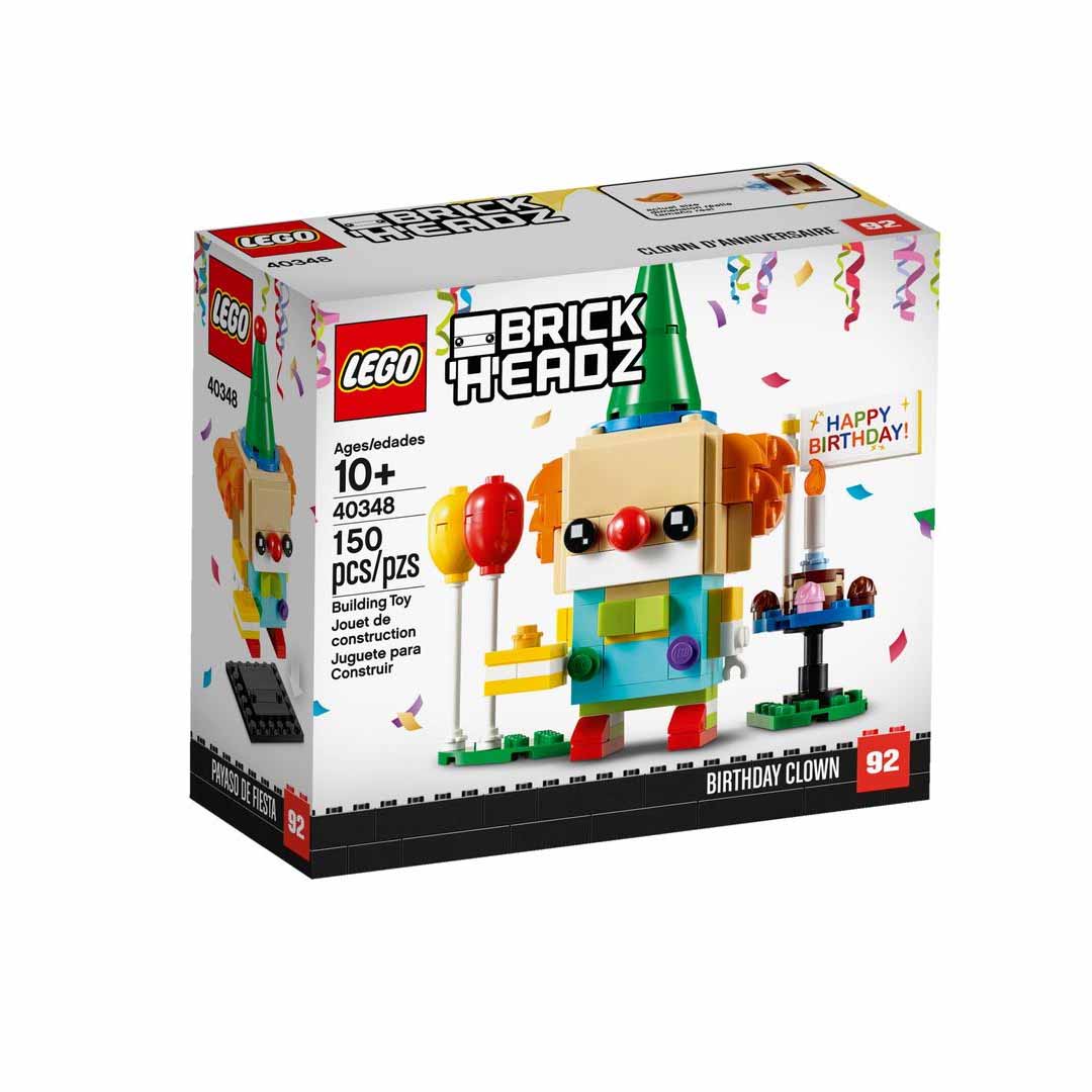 Lego BrickHeadz Happy Birthday Clown 40348 (150 Pieces)