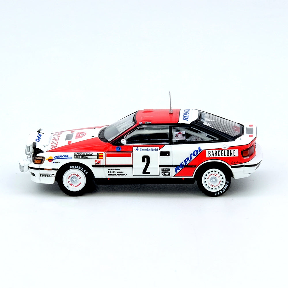 INNO64 Toyota Celica GT-Four ST165 Rally Monte Carlo 1991 Winner #2 1:64 Diecast Model Car