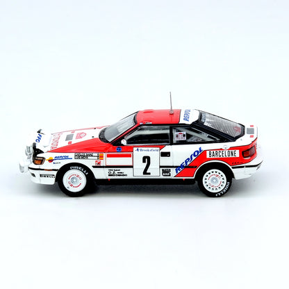 INNO64 Toyota Celica GT-Four ST165 Rally Monte Carlo 1991 Winner #2 1:64 Diecast Model Car
