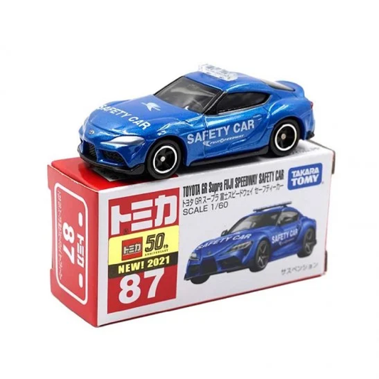 Tomica Toyota GR Supra Fuji Speedway Safety Car BX087 - TAKARA TOMY -Diecast Scale Model Car- 1/60