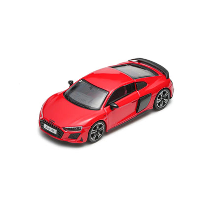MASSDI 1:64 2022 Audi R8 V10 Coupe Performance Red Die-Cast Model Car Collectible