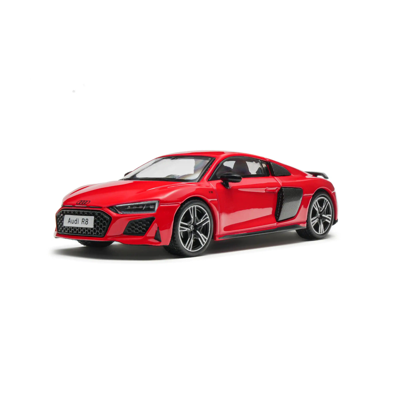 MASSDI 1:64 2022 Audi R8 V10 Coupe Performance Red Die-Cast Model Car Collectible