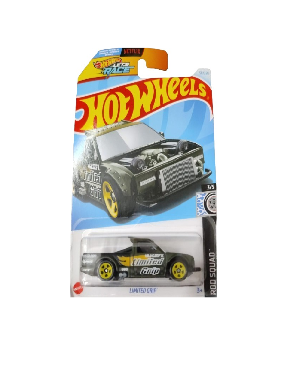 Hot Wheels – LIMITED GRIP- ROD SQUAD-HTD50