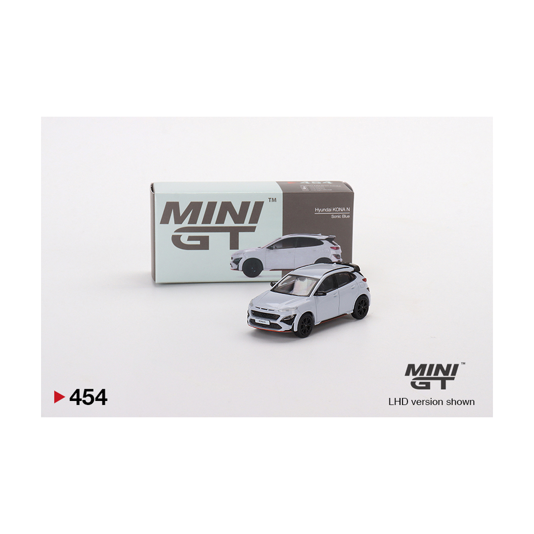 MiniGT Hyundai KONA N Sonic Blue Model Car - Age 14+