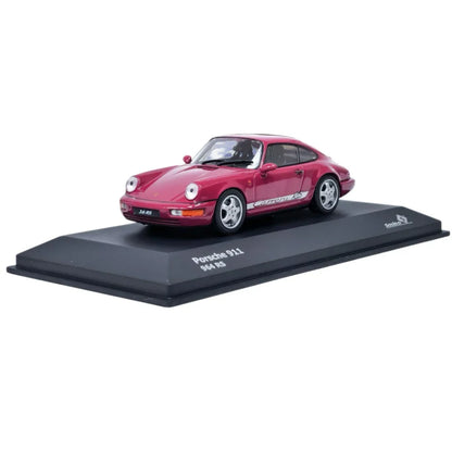 Solido 1:43 Porsche 911 (964) Carrera RS 1992 Star Ruby Diecast Model Car – Collector’s Edition (S4312902)