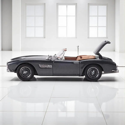 GFCC 1:64  BMW 1957 -507 Convertible HardTop Classic Model Diecast Collect Car-Grey