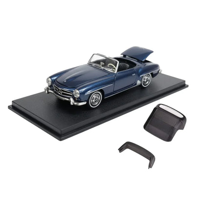 GFCC 1:64 1957 Mercedes-Benz 190SL Metalic Blue Diecast Model