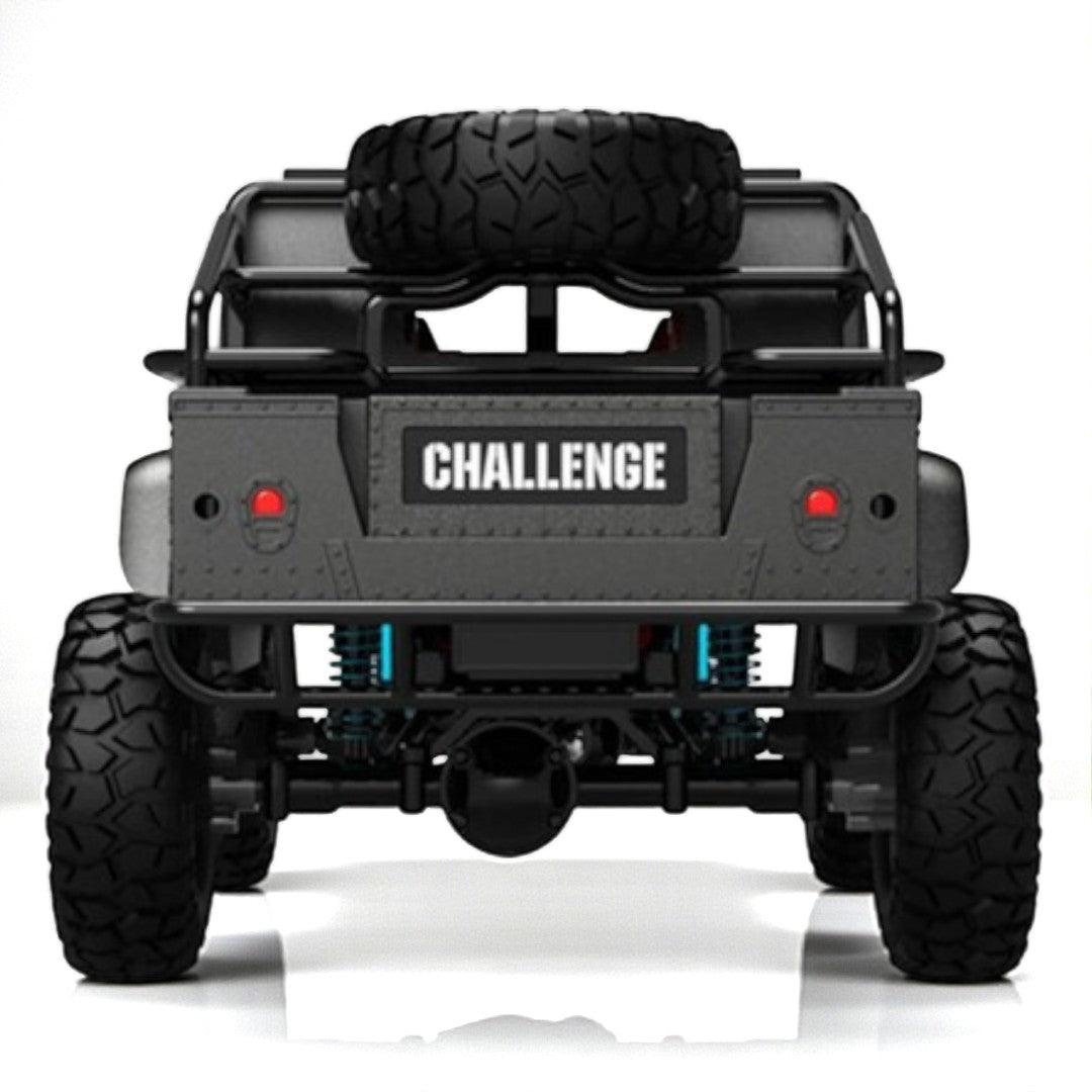 JJRC Q121 H1 HURTLE 1:12 Scale 4WD RC Crawler – Full Proportional Control Off-Road Truck (Grey)