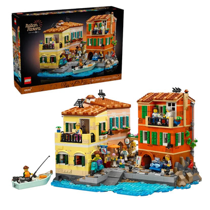 LEGO® Icons 21359 Italian Riviera Collectors’ Building Set (3251 Pieces)