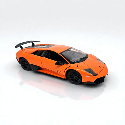Rastar 1:24 Lamborghini Murcielago LP 670-4 SV Die-Cast Car Model-Orange (39300) - Jaiman Toys