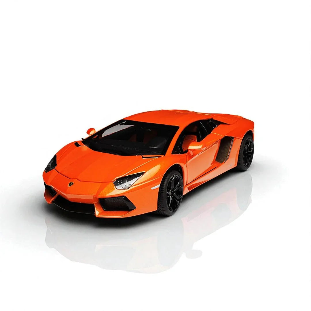 Rastar 1:18 Lamborghini Aventador LP700-4 Diecast Model Car – Orange (61300) - Jaiman Toys