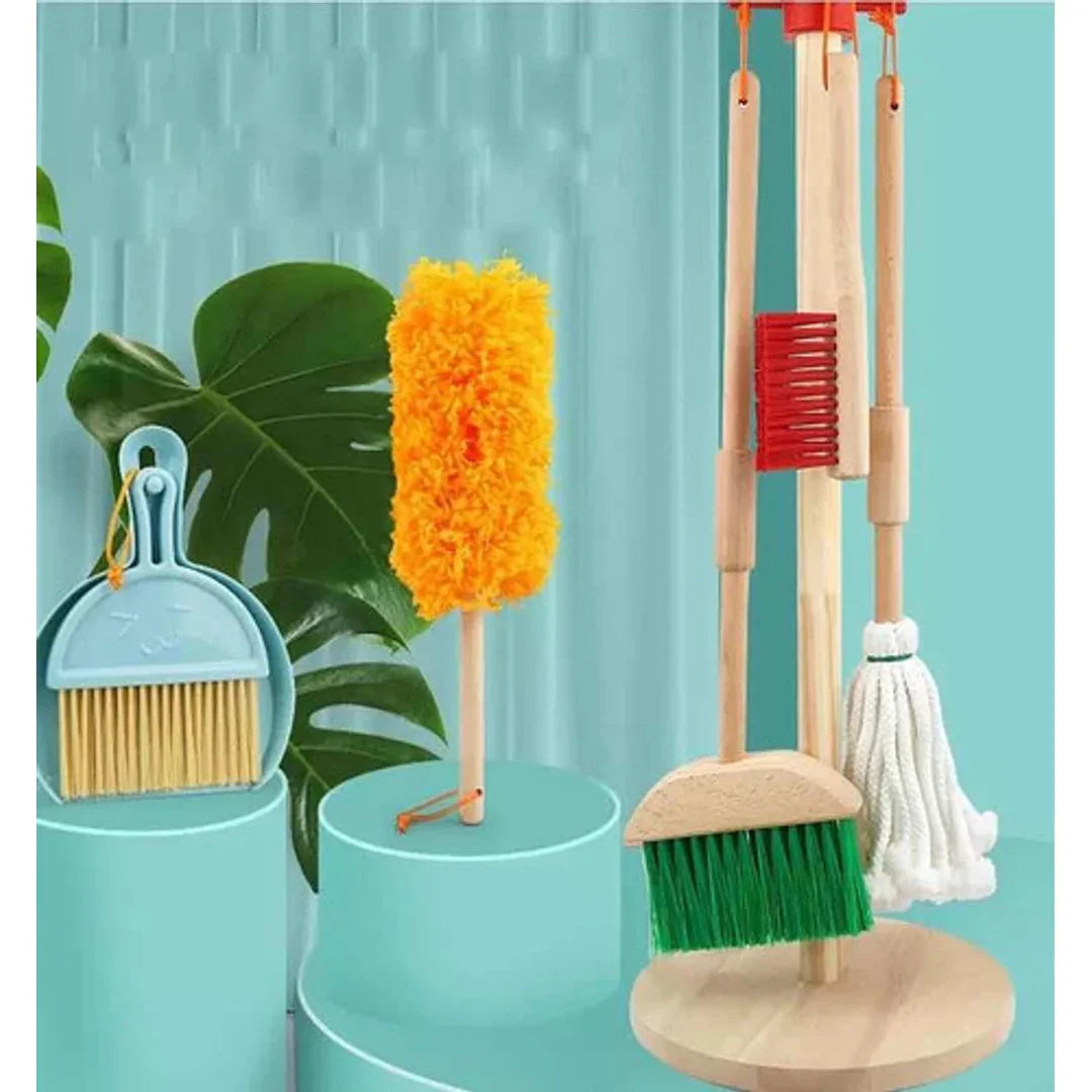 (Box Damage) Children's Cleaning Tools– Pretend Play Housekeeping Set For Kids