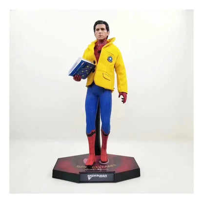 Spider-Man Homecoming Peter Parker 1/6 Scale Collectible Figure | Deluxe Version | Movie Inspired Display Statue