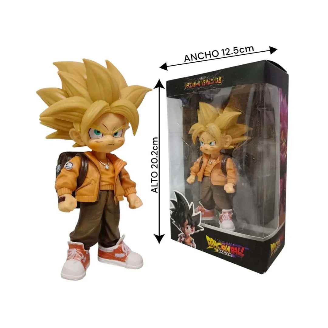 Dragon Ball Super Saiyan Street Style Trunks Figure – Urban Outfit Chibi Collectible - Jaiman Toys