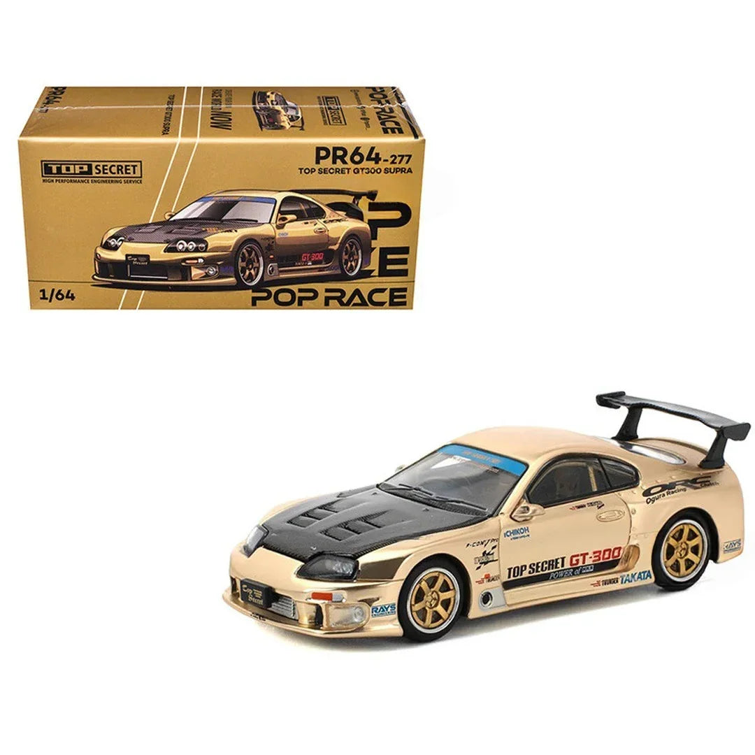 POP Race 1:64- 277 Top Secret GT300 Supra – Diecast Model Car