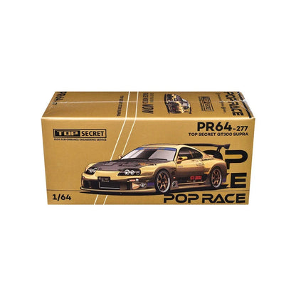 PARA64 POP Race PR64-277 Top Secret GT300 Supra – 1:64 Diecast Model Car