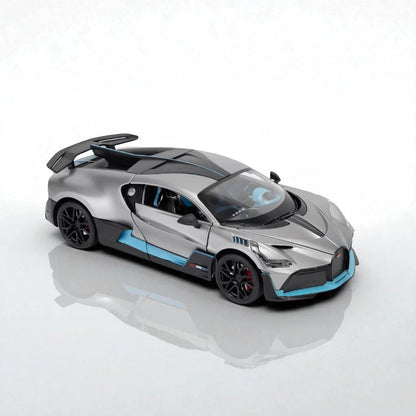 JOY JUNCTION 1:18 Bugatti Divo – Die-Cast Model Car -Grey (JJ250) - Jaiman Toys