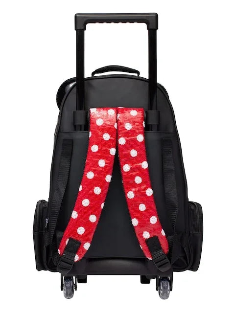 Smiggle School Bag : Minnie Mouse Colorful & Stylish 18 Inch Trolley Backpack for Kids - Jaiman Toys