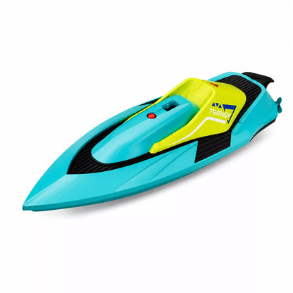 4DRC RC Racing Boat for Kids | 15 KM/H High-Speed 2.4GHz Remote Control Boat | Rechargeable Water Toy for Pools, Lakes & Rivers | 30 Min Playtime | Boys & Girls 8+ Years