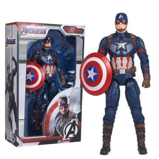 ZD Toys Marvel Collection Captain Of America 7"Inch Action Figure -160803 - Jaiman Toys