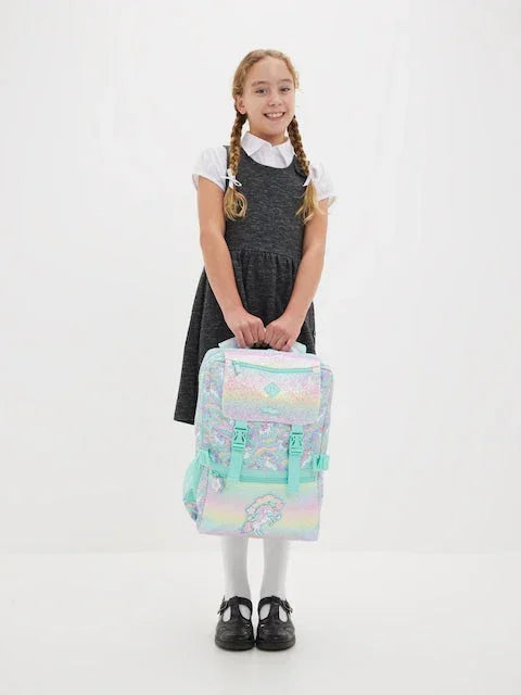 Smiggle Sparkle Unicorn School Bag – Stylish 18 Inch Backpack for Kids – Jaiman Toys Smiggle Sparkle Unicorn School Bag – Stylish 18 Inch Backpack for Kids – Jaiman Toys