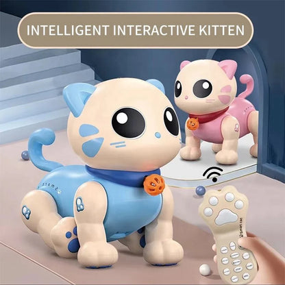 Robotic Interactive Pet Cat – Smart Remote Control Kitten Toy for Kids - Jaiman Toys
