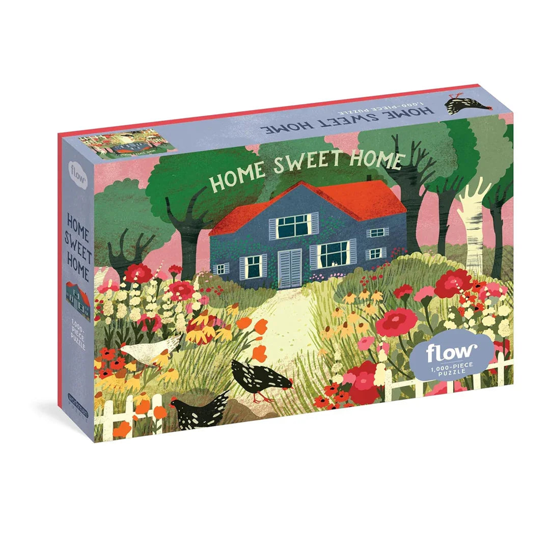 Home Sweet Home 1,000-Piece Jigsaw Puzzle | Cozy Cottage Scene | Family Puzzle Game (2020 Edition)