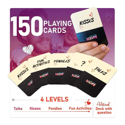 Loopy Adult Board Game for Couples (18+) – Fun Romantic Card & Spinner Game - Jaiman Toys