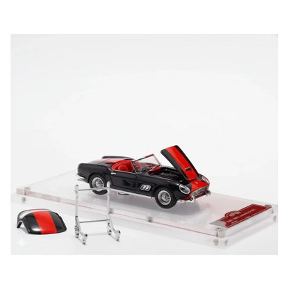 GFCC 1:64 1960 SWB Ferrari 250GT California Red/Black Limited Edition Convertible Diecast Car Model