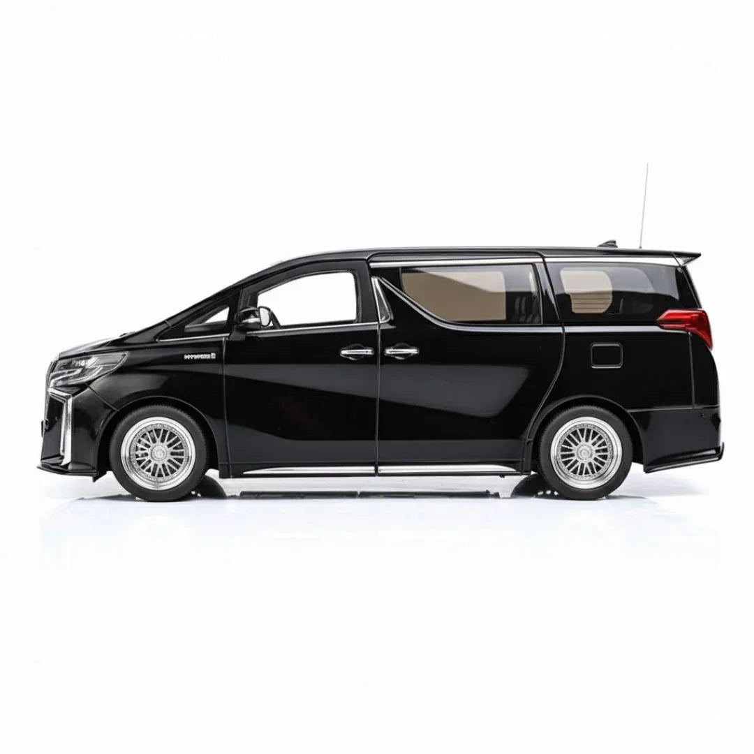 CHE-ZHI 1:18 Toyota Alphard Alloy Metal Diecast Car Openable Door – Pull Back with Sound & Light