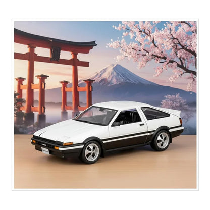 Maisto 1:24 Toyota Sprinter Trueno AE86 White | Licensed Diecast Scale Model Car Collectible