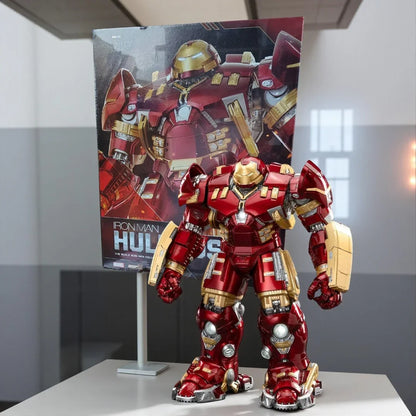 ZD Toys 1/10 Scale Marvel Iron Man MK44 1907-44 Hulkbuster Collectible Action Figure –With LED Light Function