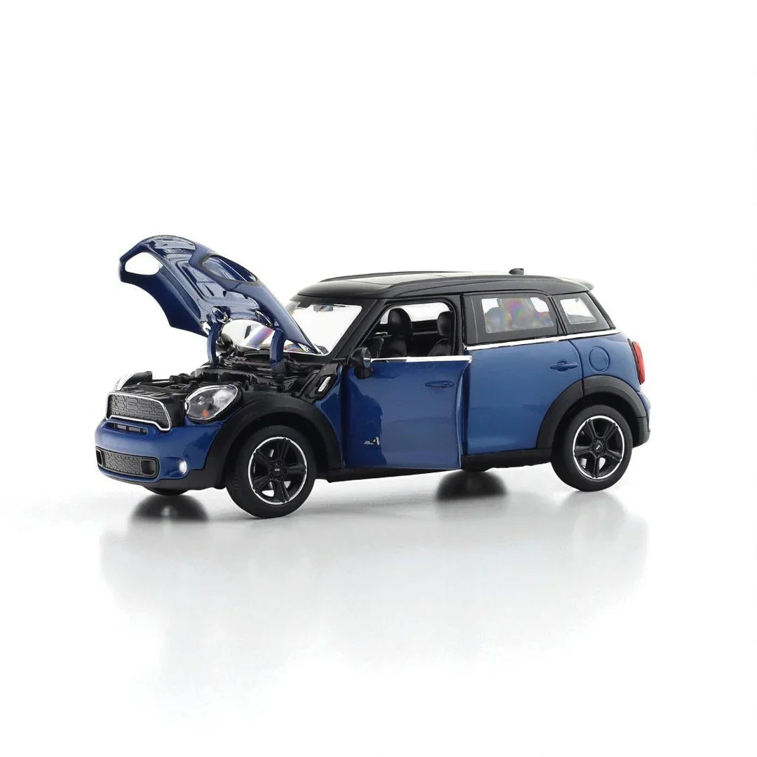 Rastar 1:24 Mini Cooper S Countryman Die-Cast Model Car -Blue (56400) - Jaiman Toys