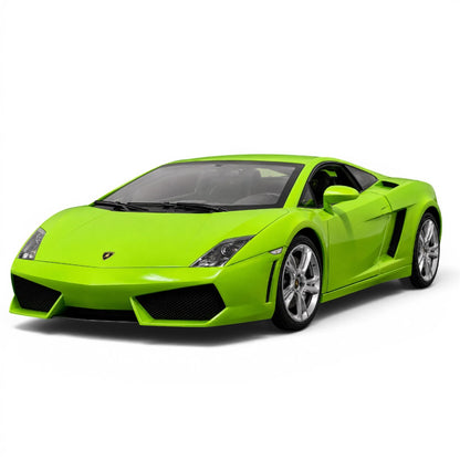 MSZ 1:24 Lamborghini Gallardo LP560-4 Green Die-Cast Model Car with Pull-Back Action & Openable Parts