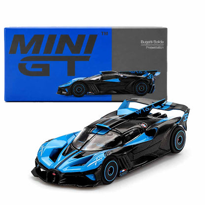 MINI GT 1:64 Bugatti Bolide Presentation Die-Cast Model Car