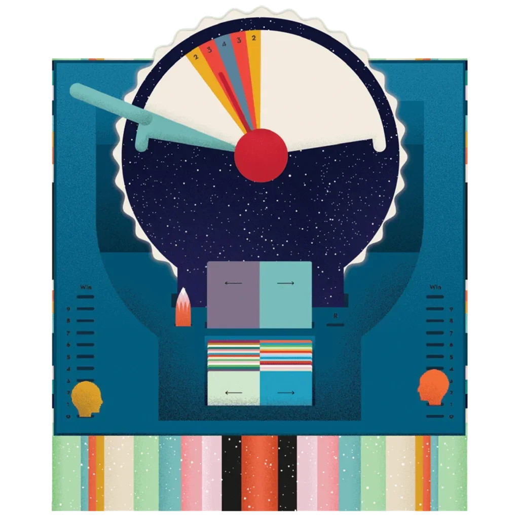 Wavelength Telepathic Party Board Game - Jaiman Toys