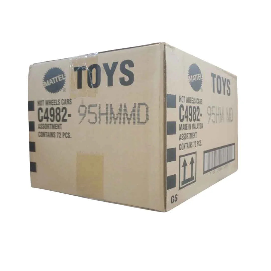 Hot Wheels 2025 Factory-Sealed Case M (95HM MD) – 72 Die-Cast Cars by Mattel (Brand New Box) - Jaiman Toys