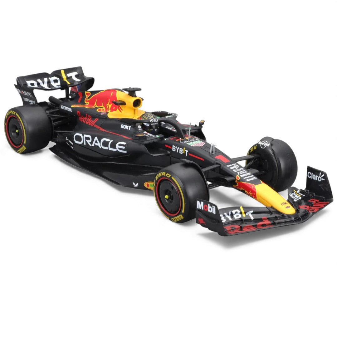 Bburago 1:24 Red Bull Racing RB19 2023 – #1 Max Verstappen Formula 1 Diecast Car Model