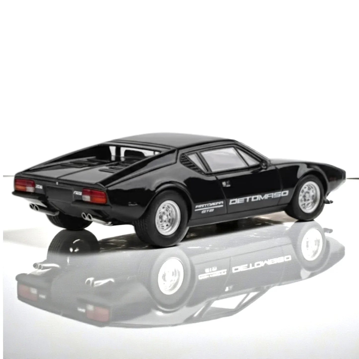 Para64 1:64 Scale 1972 De Tomaso Pantera Black – Premium Diecast Model Car