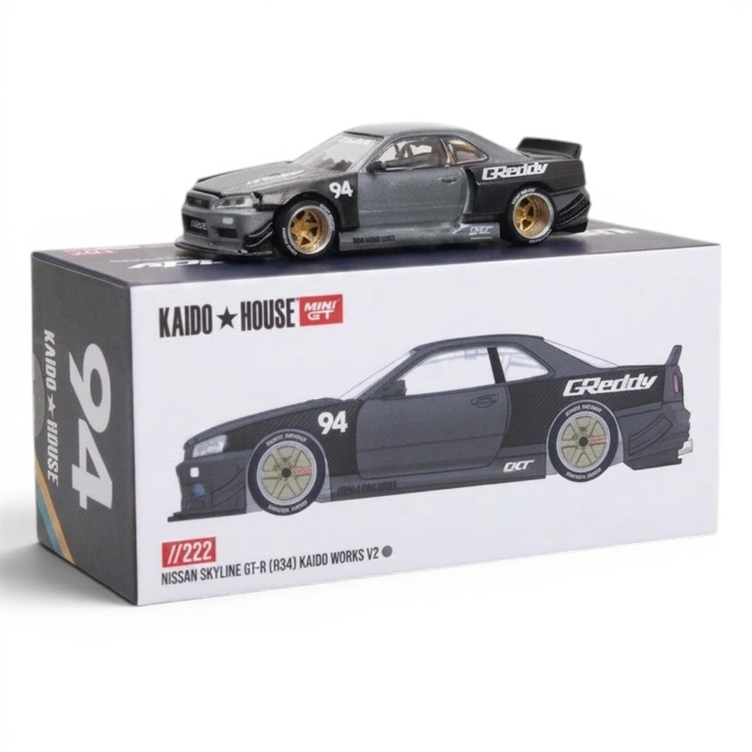 MINI GT Collector Set | Toyota Supra VeilSide Combat V-II Black +
