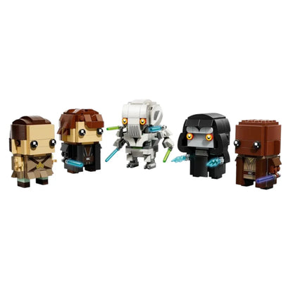 LEGO 40796 BrickHeads, Lego Star Wars Revenge of the Sith Heroes and Villains Collectible Building Set (656 Pieces)