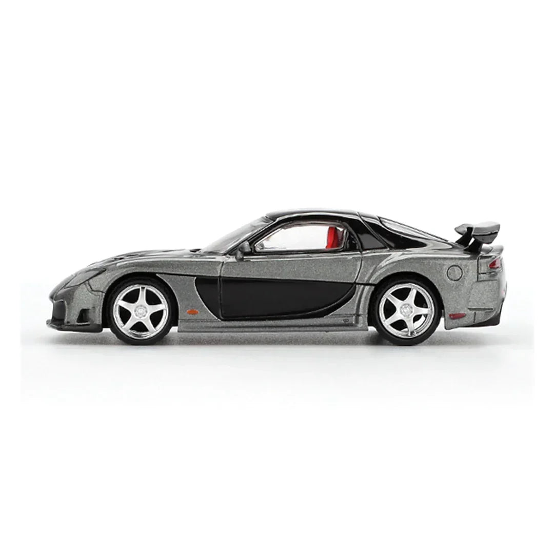 Mini GT 1:64 Mazda RX-7 VeilSide Fortune Grey RHD – Diecast